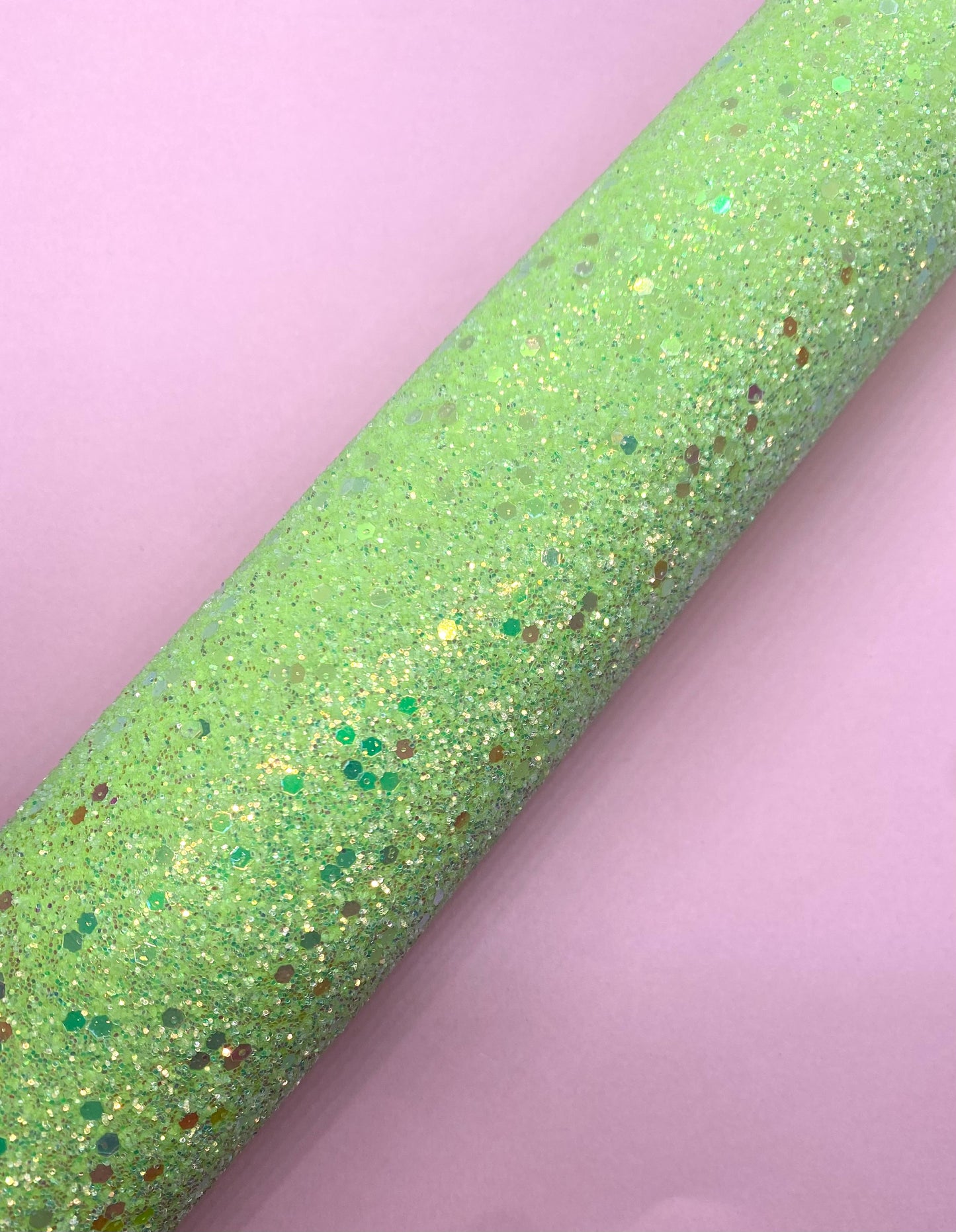 Apple Green Glitter