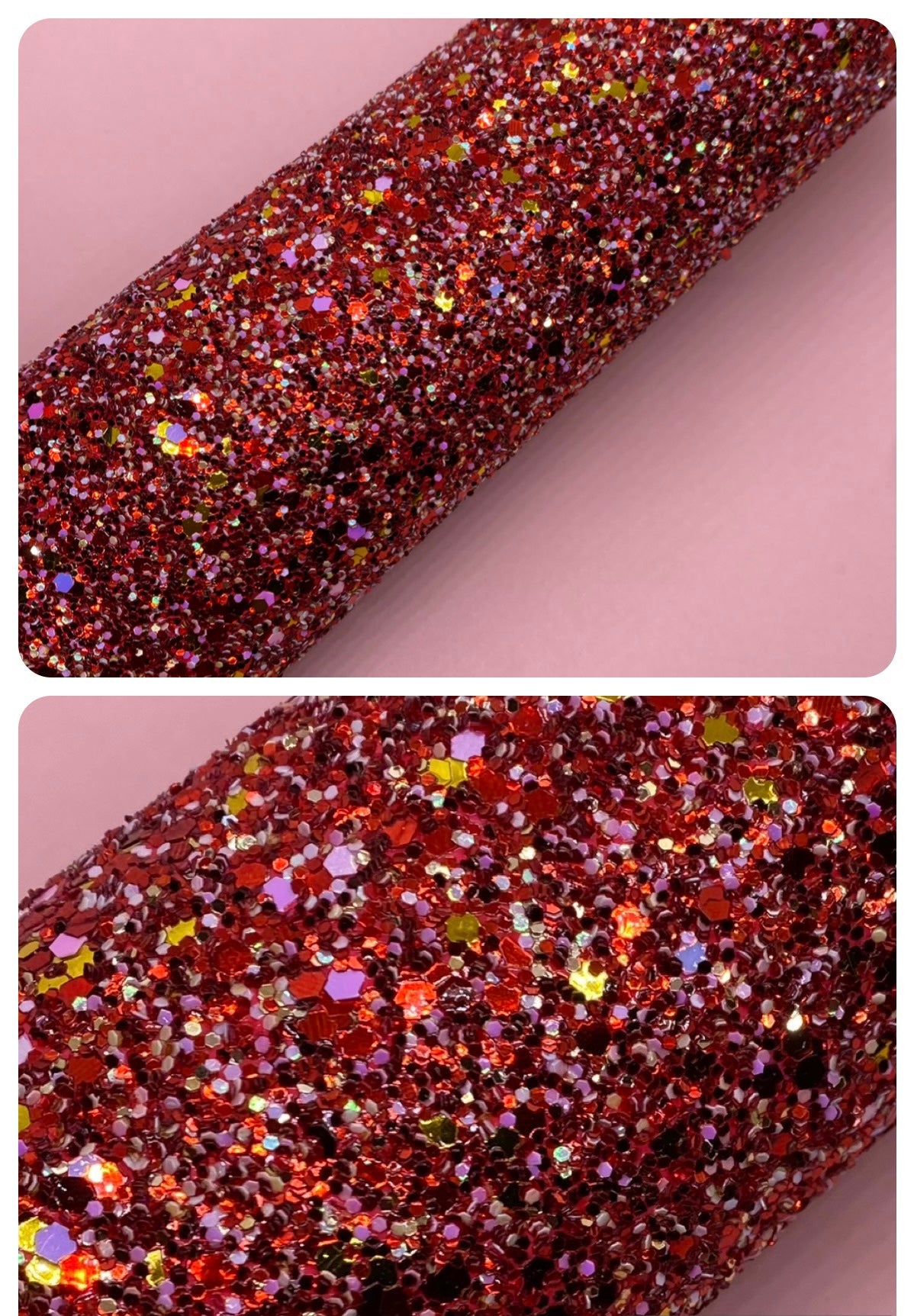 Merry Red Glitter