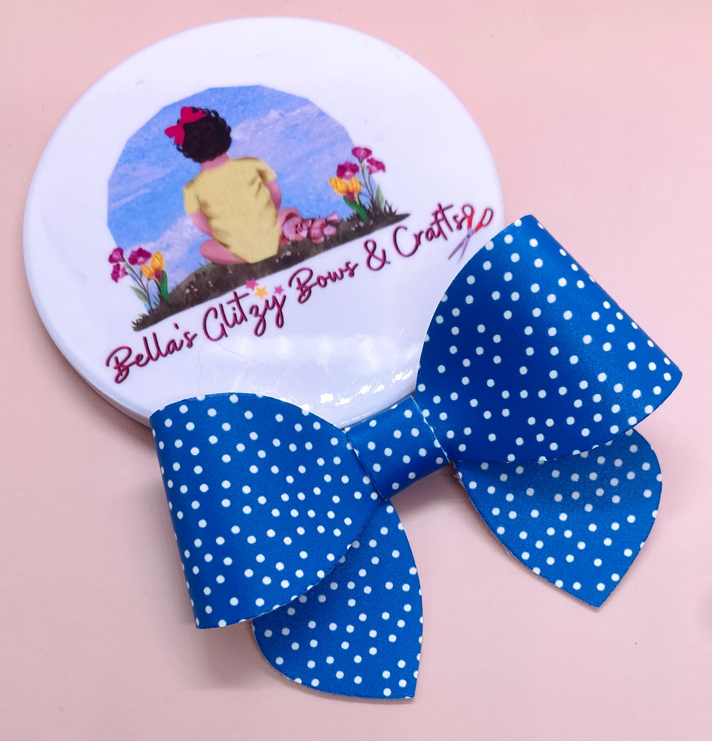 Megan Bow Die- 4”