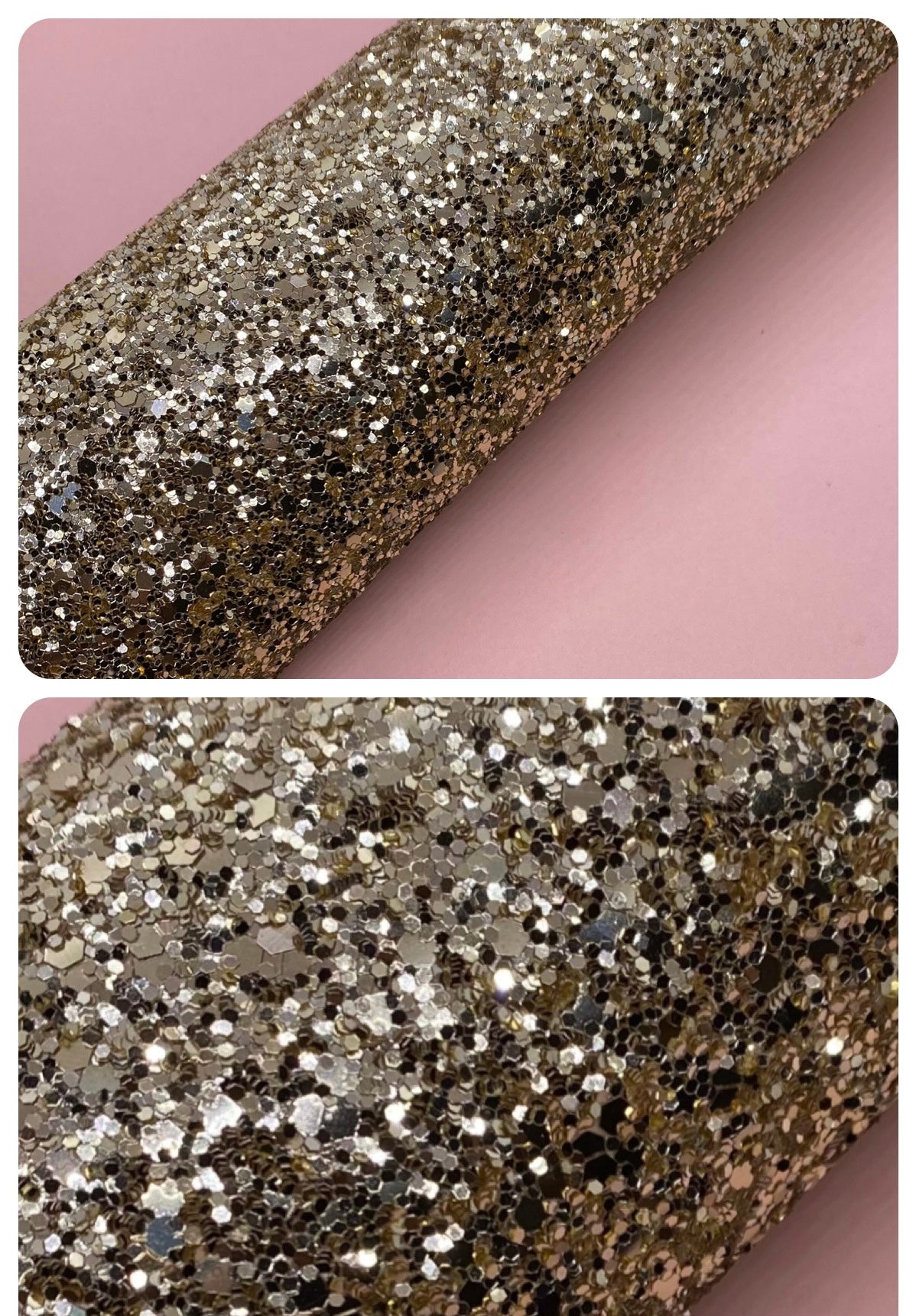 18K Gold Glitter