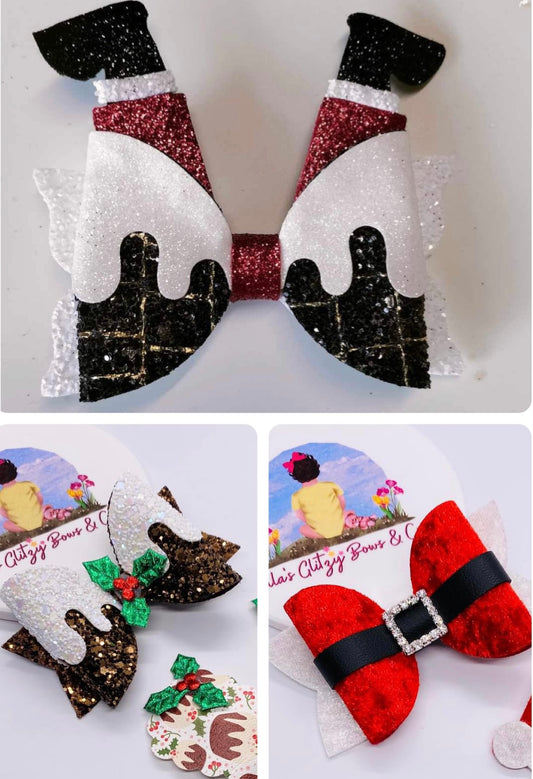 Christmas Santa & Pudding
