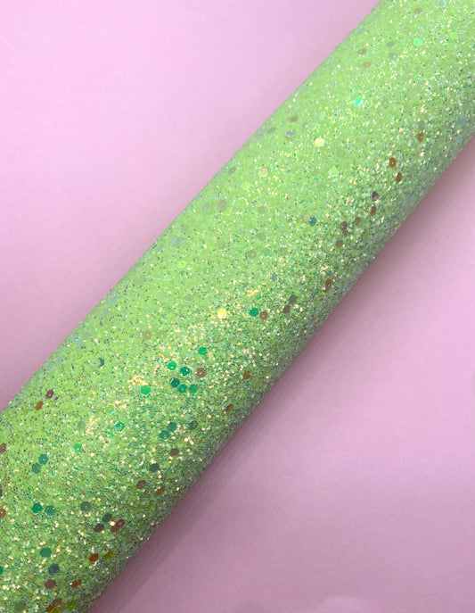 Apple Green Glitter