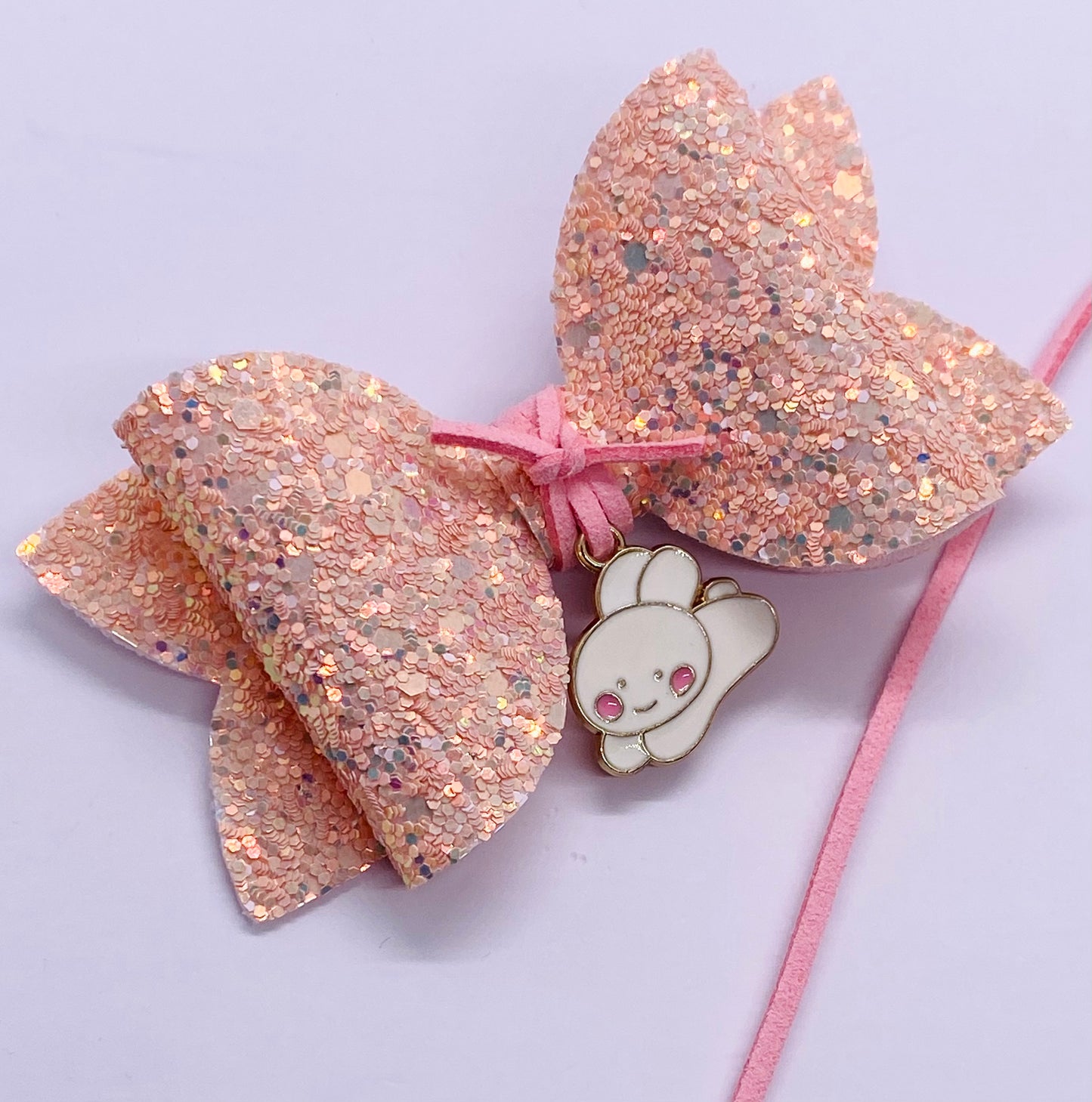 Baby Pink Suede Cord