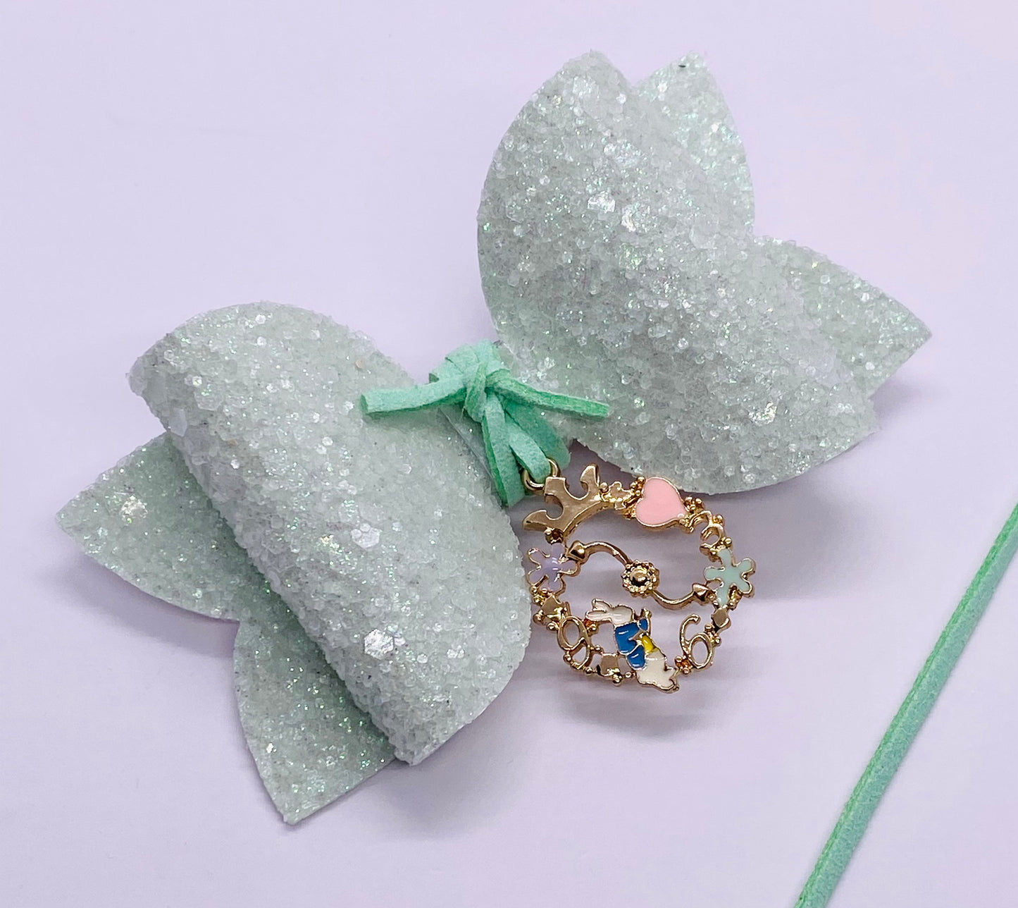 Mint Suede Cord