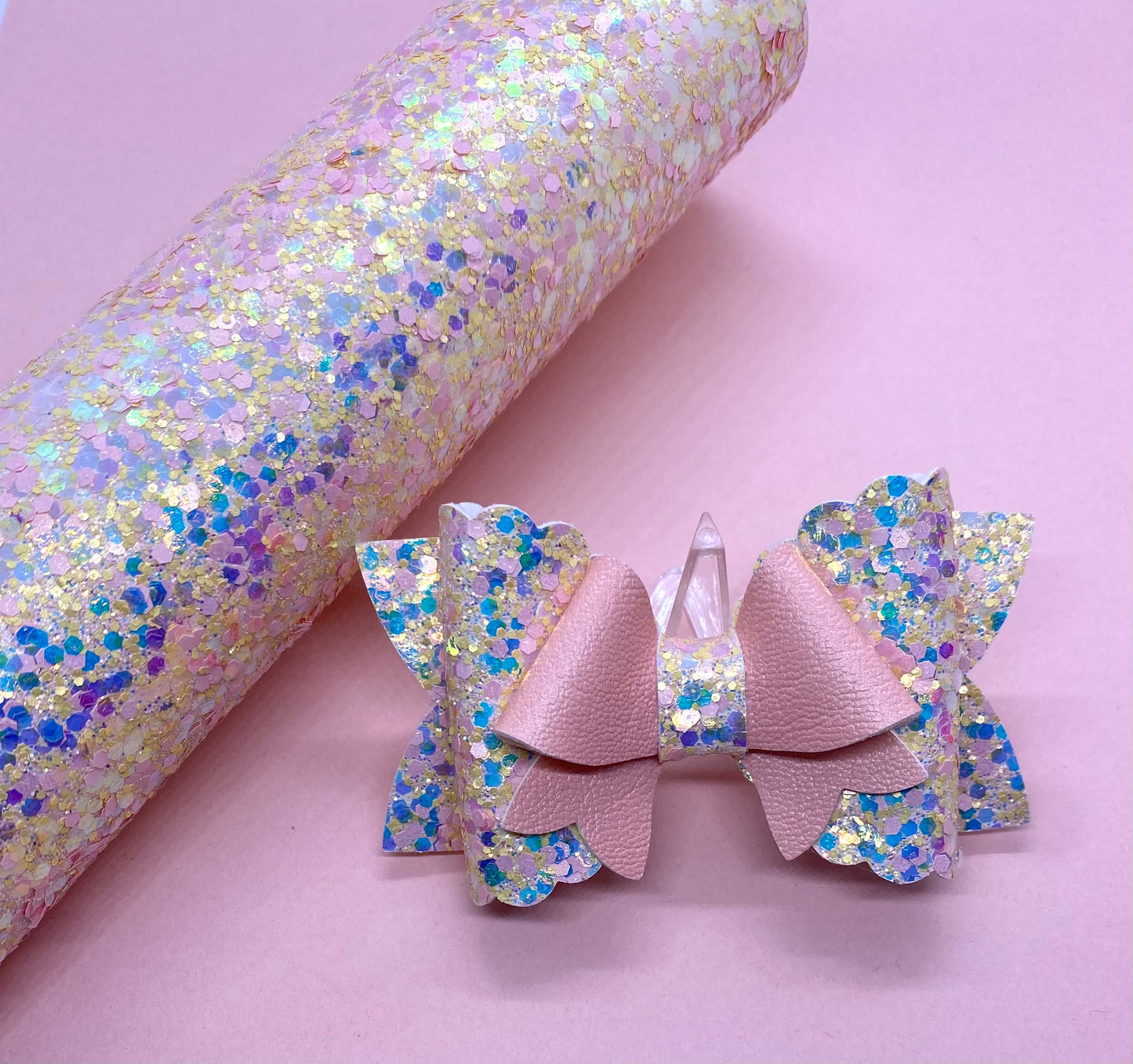 Peach Sparkles Glitter