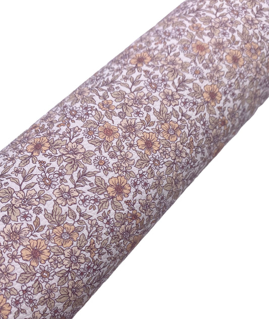 Neutral Colour Ditsy Leatherette