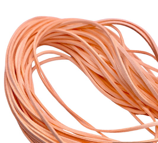 Light Orange Suede Cord