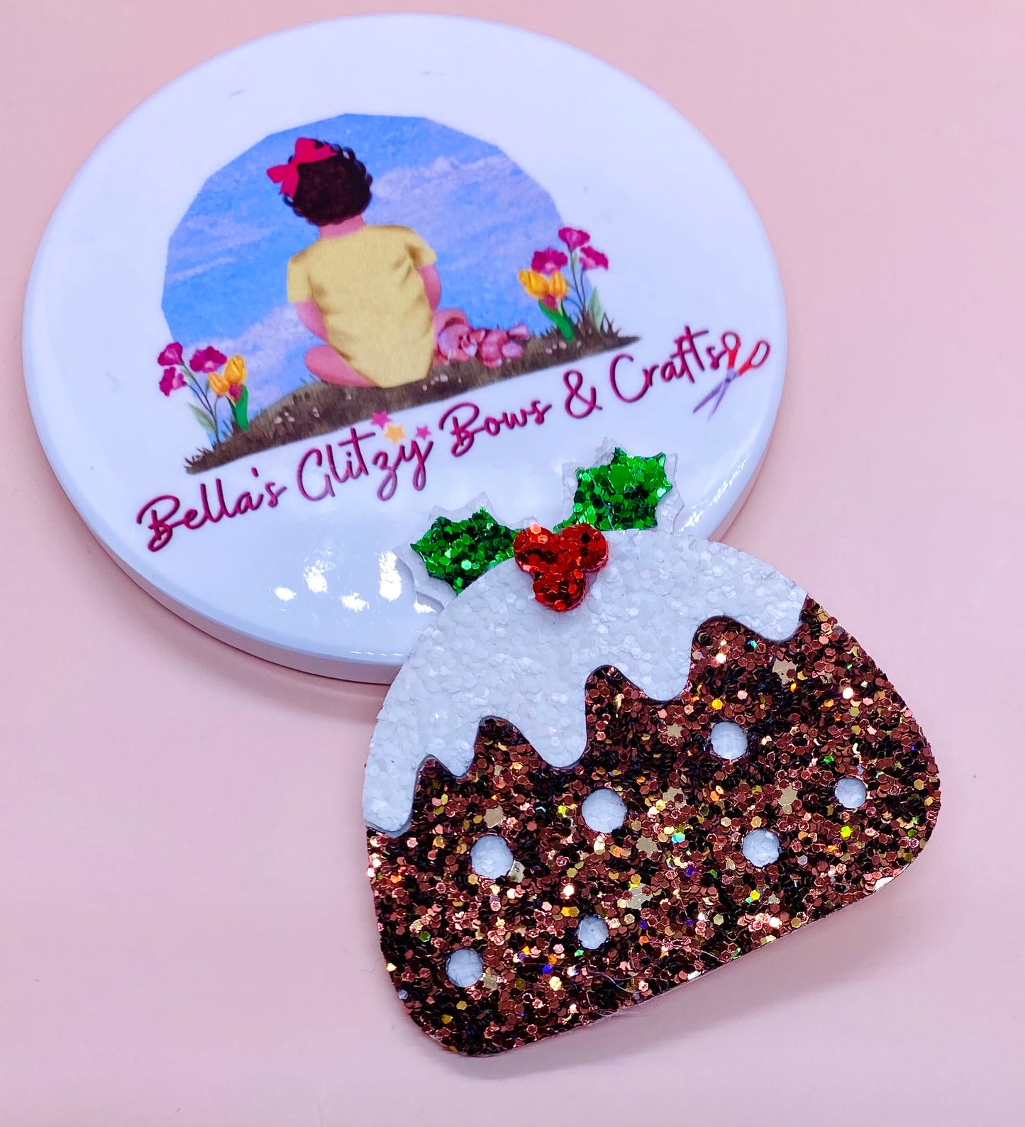 Christmas Pudding- Headband Slider